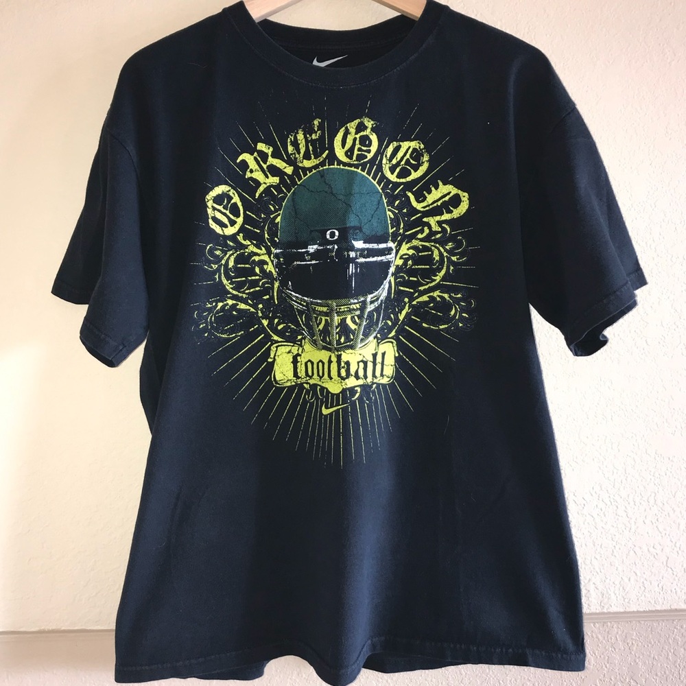 NIKE Oregon Football Black T-shirt